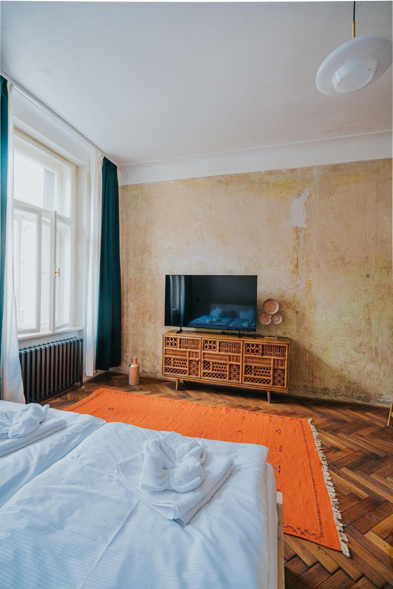 Aparthotel Bohemian Experience Prag Exterior foto